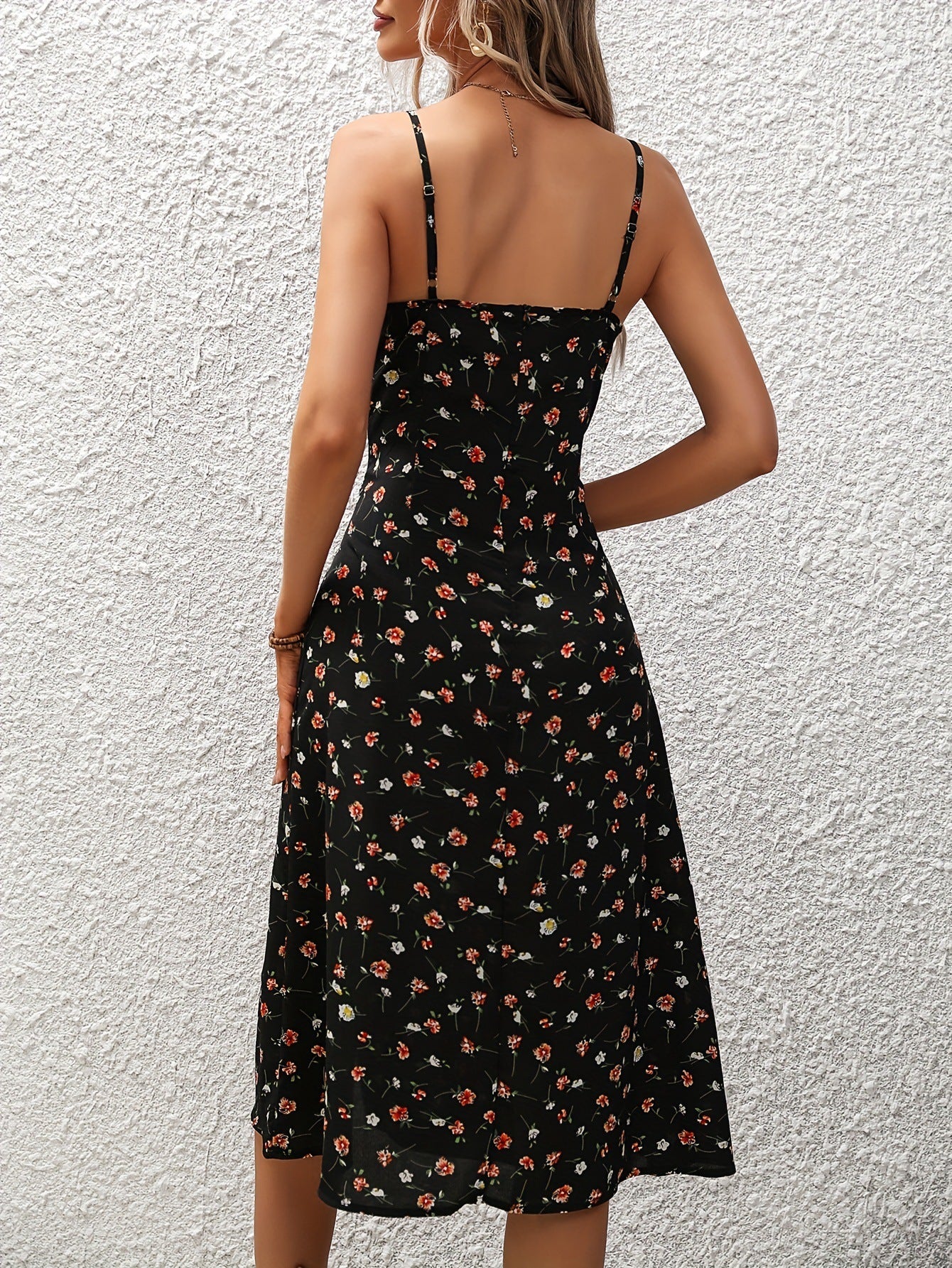 New Polka Dot Print Summer Dress