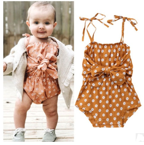 Leora Flower Summer Romper