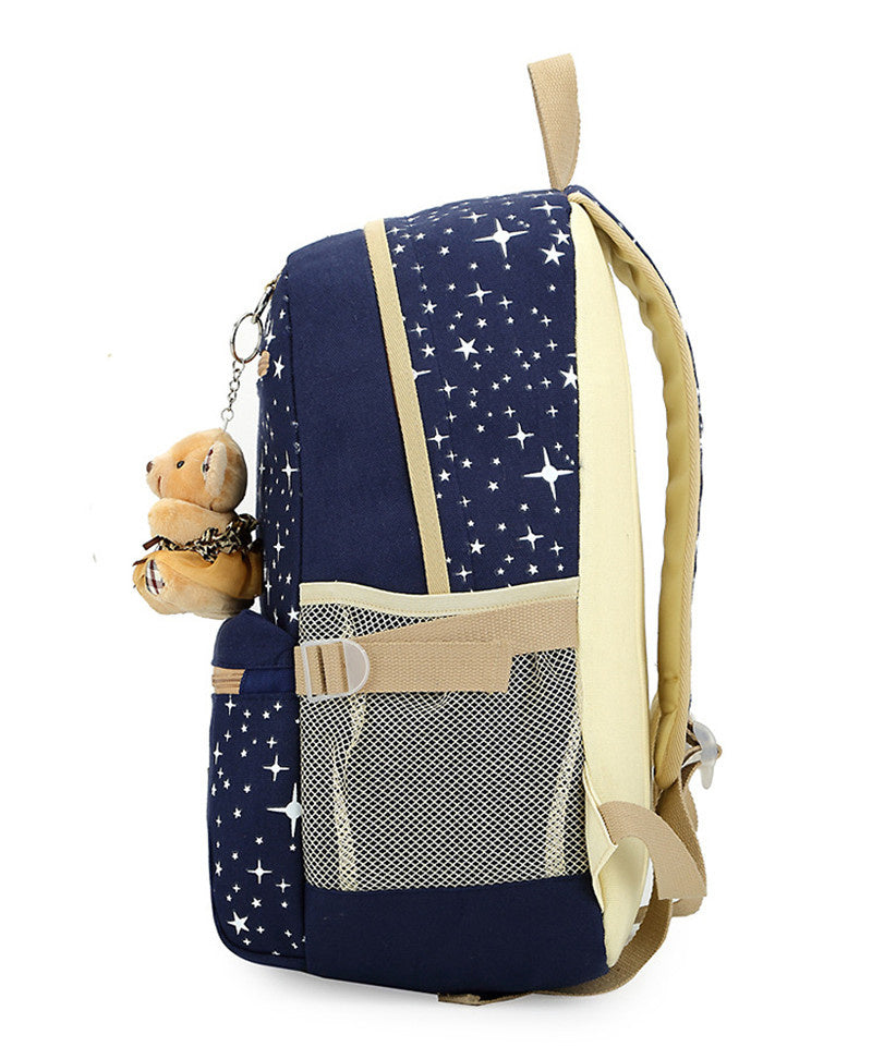 Three-piece backpack