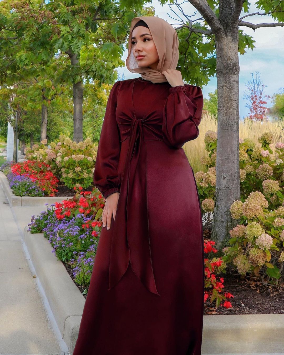 Islam Satin Dress