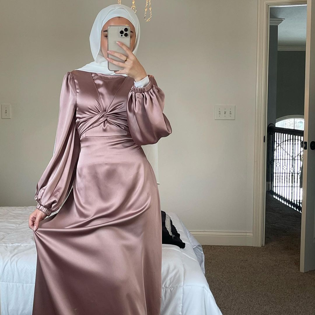 Islam Satin Dress