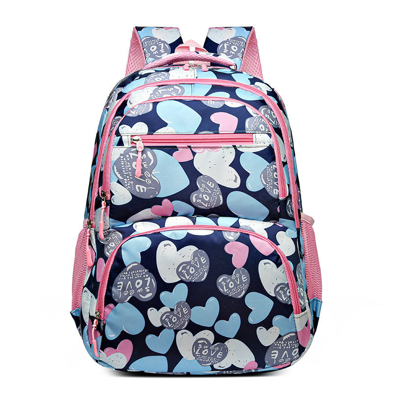 Heart Multicolor Backpack