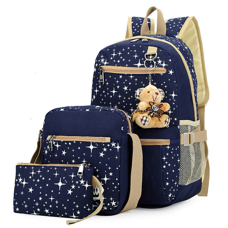 Three-piece backpack