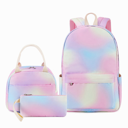 Rainbow Three - Piece Backpack