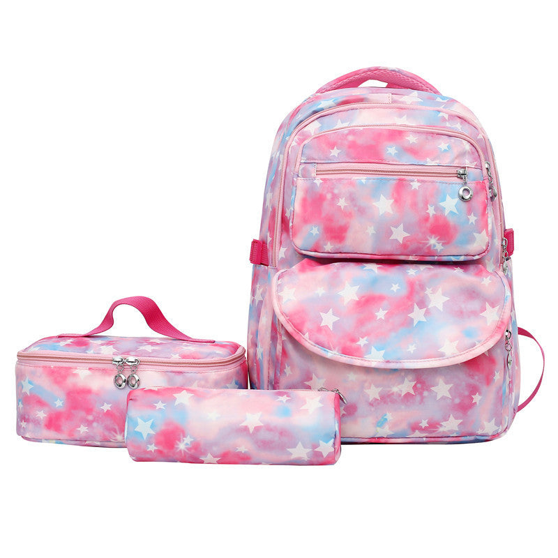 Three-piece Set Large Capacity Multifunctional Backpack