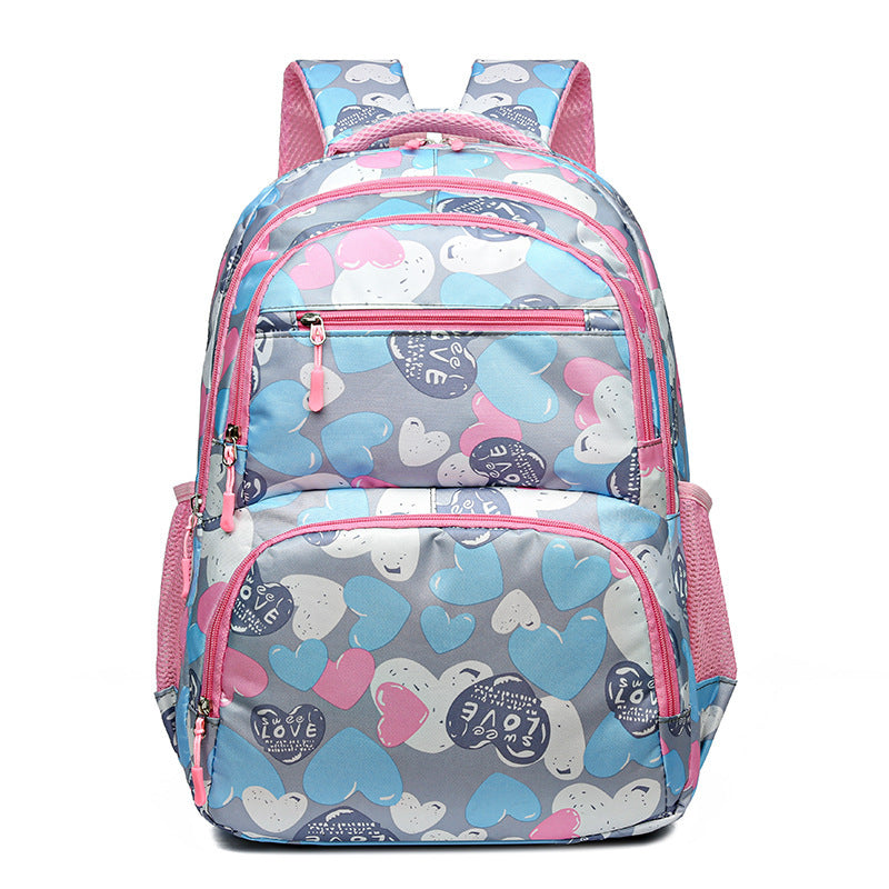 Heart Multicolor Backpack