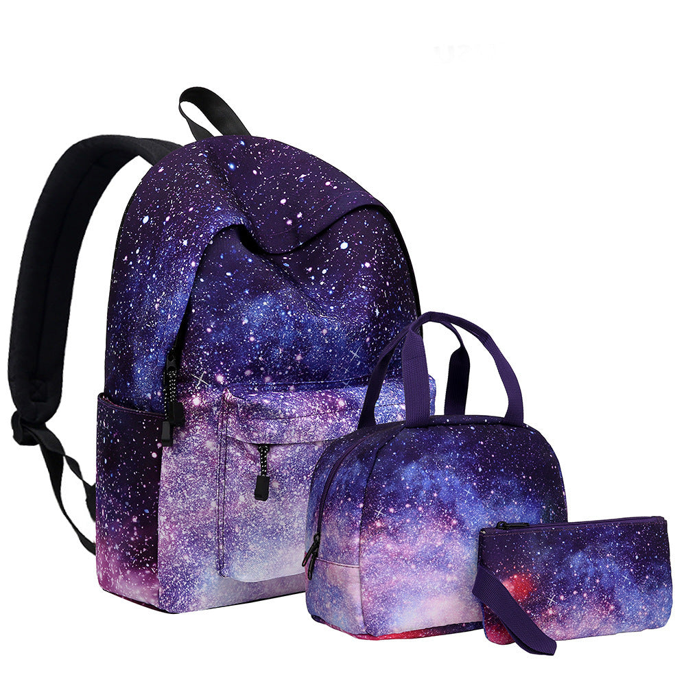 Rainbow Three - Piece Backpack