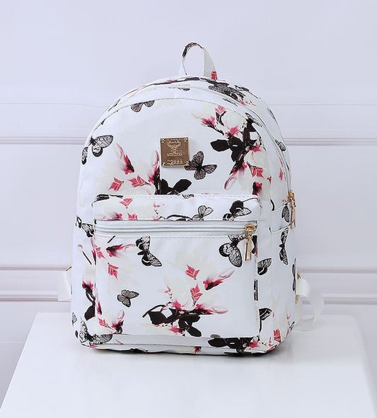 Girl Flower Backpack