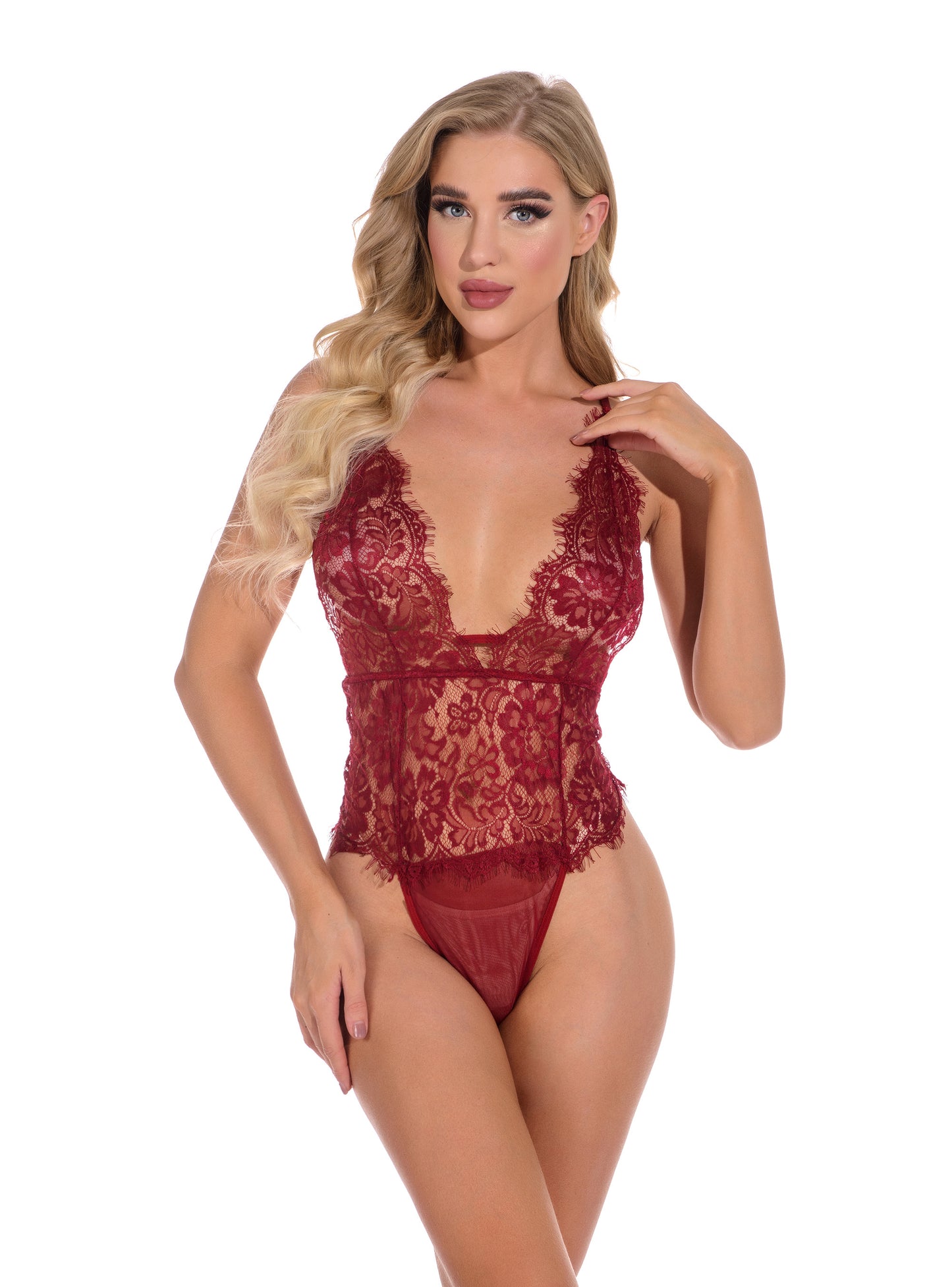 Lace Corset Bodysuit Lingerie