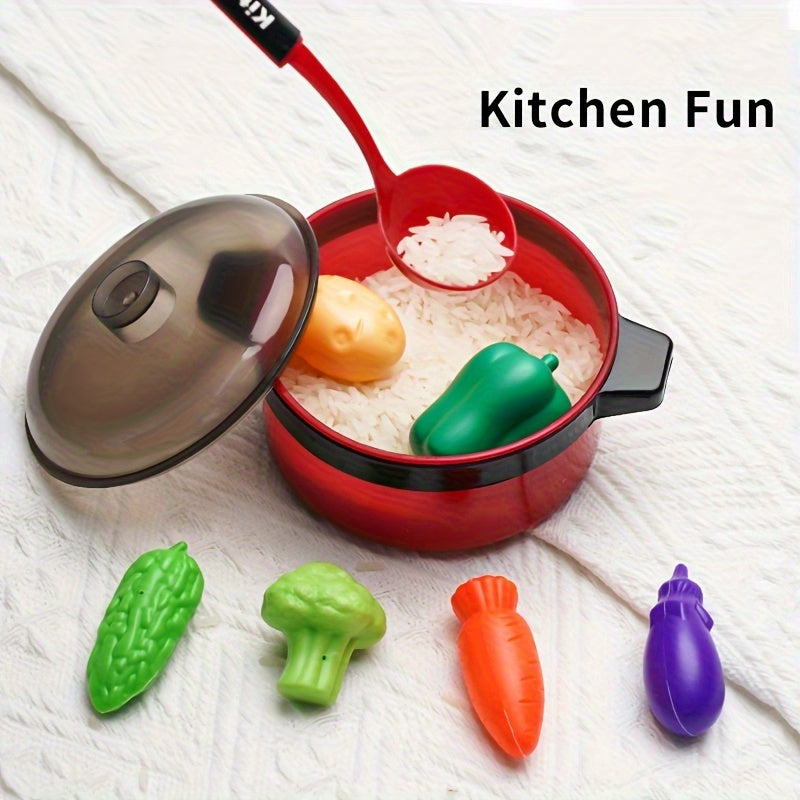 Children Realistic Cooking Playset