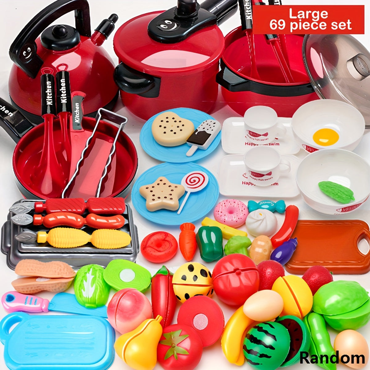 Children Realistic Cooking Playset