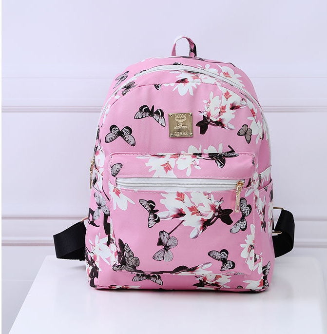 Girl Flower Backpack