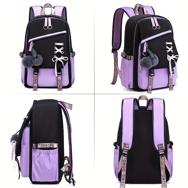 Girl's Bow Backpack