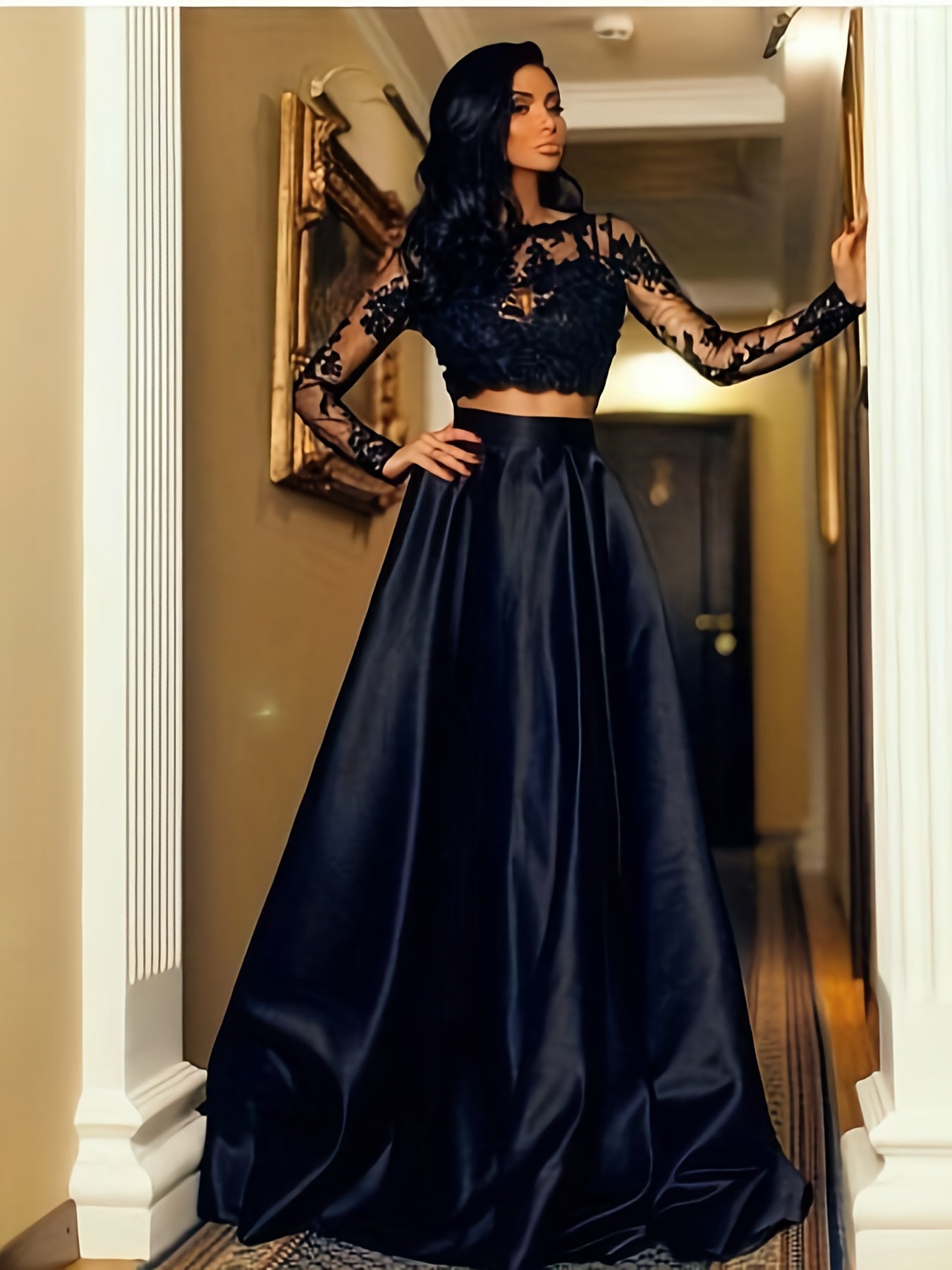 Women Long Formal Evening Dress