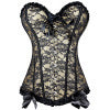 Women's Red Shaping Lace Corset