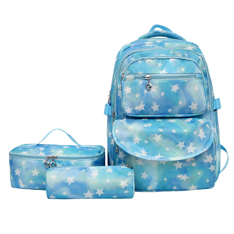 Three-piece Set Large Capacity Multifunctional Backpack