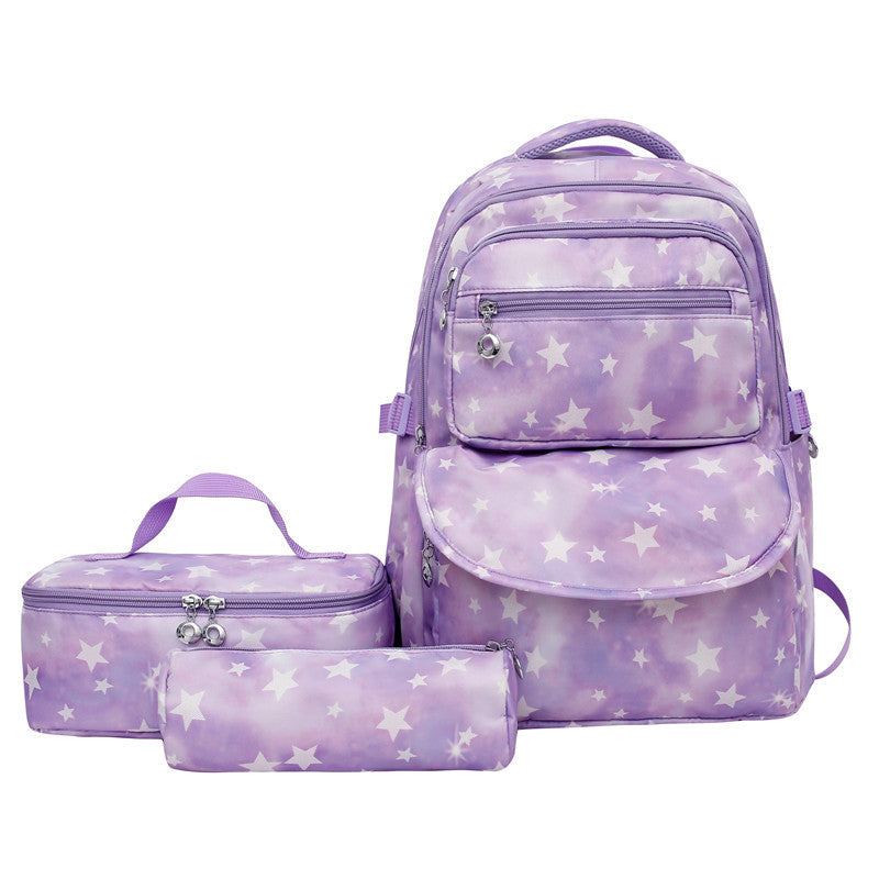 Three-piece Set Large Capacity Multifunctional Backpack