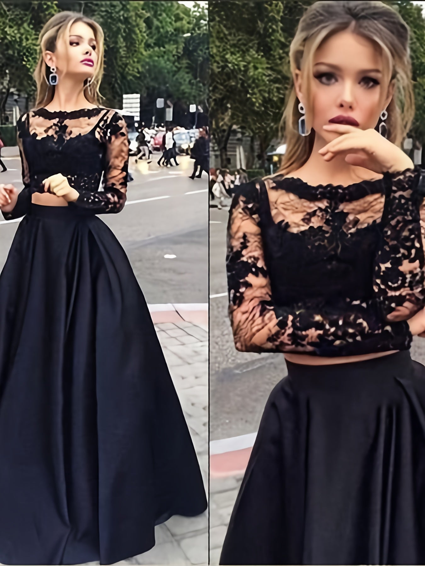 Women Long Formal Evening Dress