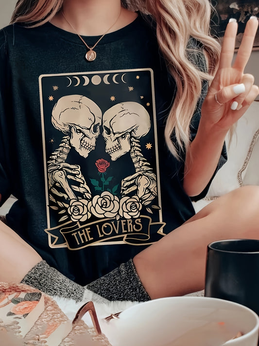 Skull & Rose Women's T-Shirt